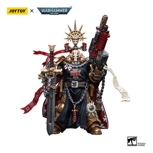 Warhammer 40k Actionfigur 1/18 Black Templars High Marshal Helbrecht 12 cm