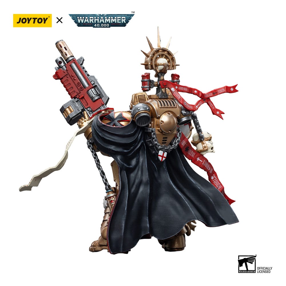 Warhammer 40k Actionfigur 1/18 Black Templars High Marshal Helbrecht 12 cm