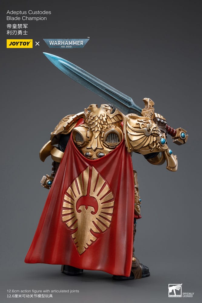 Warhammer 40k Actionfigur 1/18 Adeptus Custodes Blade Champion 12 cm