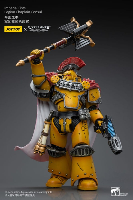 Warhammer The Horus Heresy Actionfigur 1/18 Imperial Fists Legion Chaplain Consul 12 cm