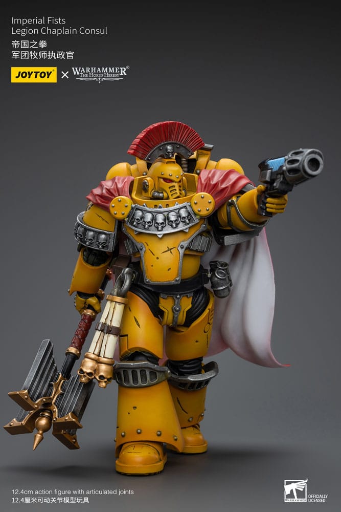 Warhammer The Horus Heresy Actionfigur 1/18 Imperial Fists Legion Chaplain Consul 12 cm