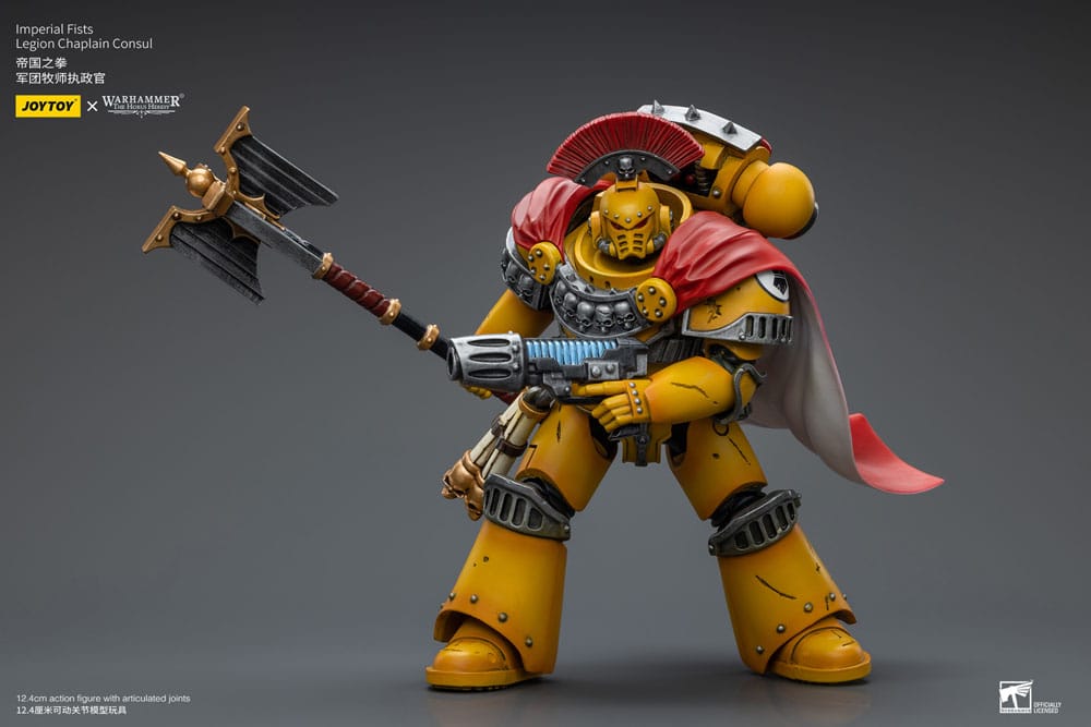 Warhammer The Horus Heresy Actionfigur 1/18 Imperial Fists Legion Chaplain Consul 12 cm