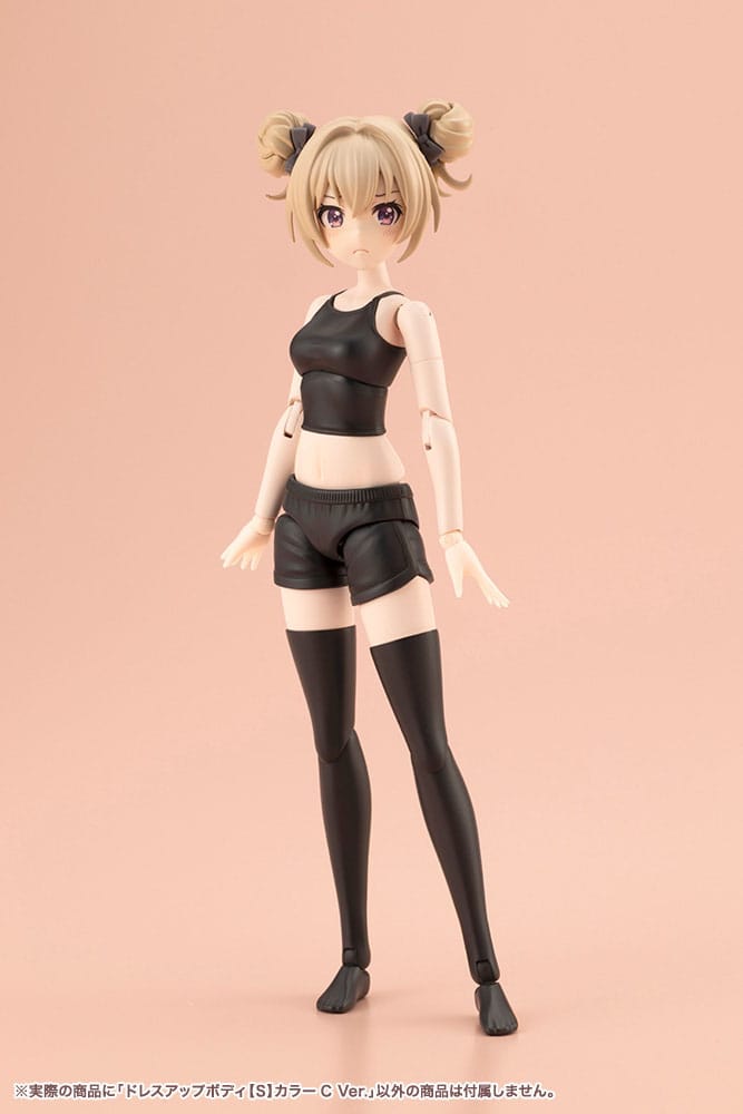 Sousai Shojo Teien Zubehör Set für 1/10 Actionfiguren Dress Up Body Color C Size S