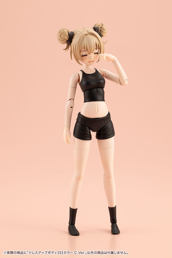 Sousai Shojo Teien Zubehör Set für 1/10 Actionfiguren Dress Up Body Color C Size S