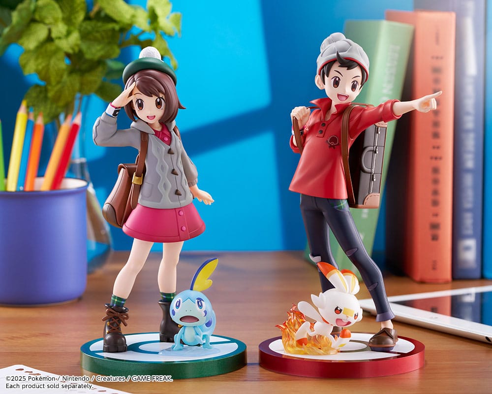 Pokémon ARTFXJ Statue 1/8 Gloria & Memmeon 21 cm