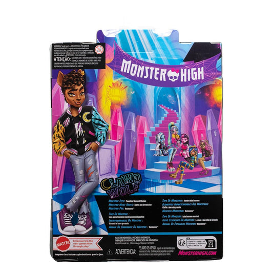 Monster High Puppe Clawd Wolf