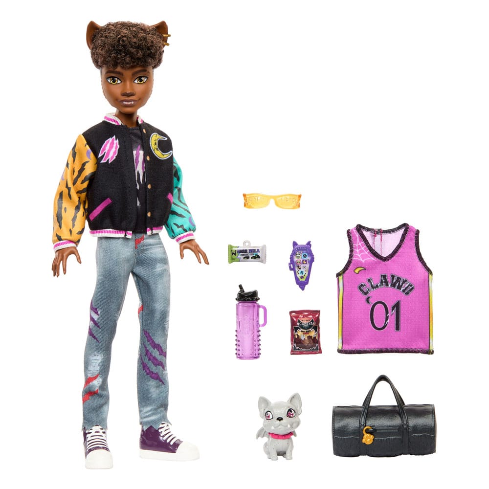 Monster High Puppe Clawd Wolf