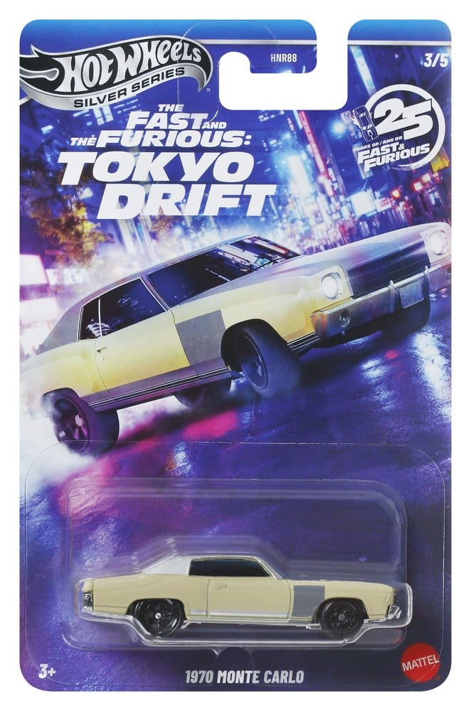 Fast & Furious Hot Wheels Silver Series Die-Cast Fahrzeuge 1/64 979M Tokyo Drift Sortiment (24)