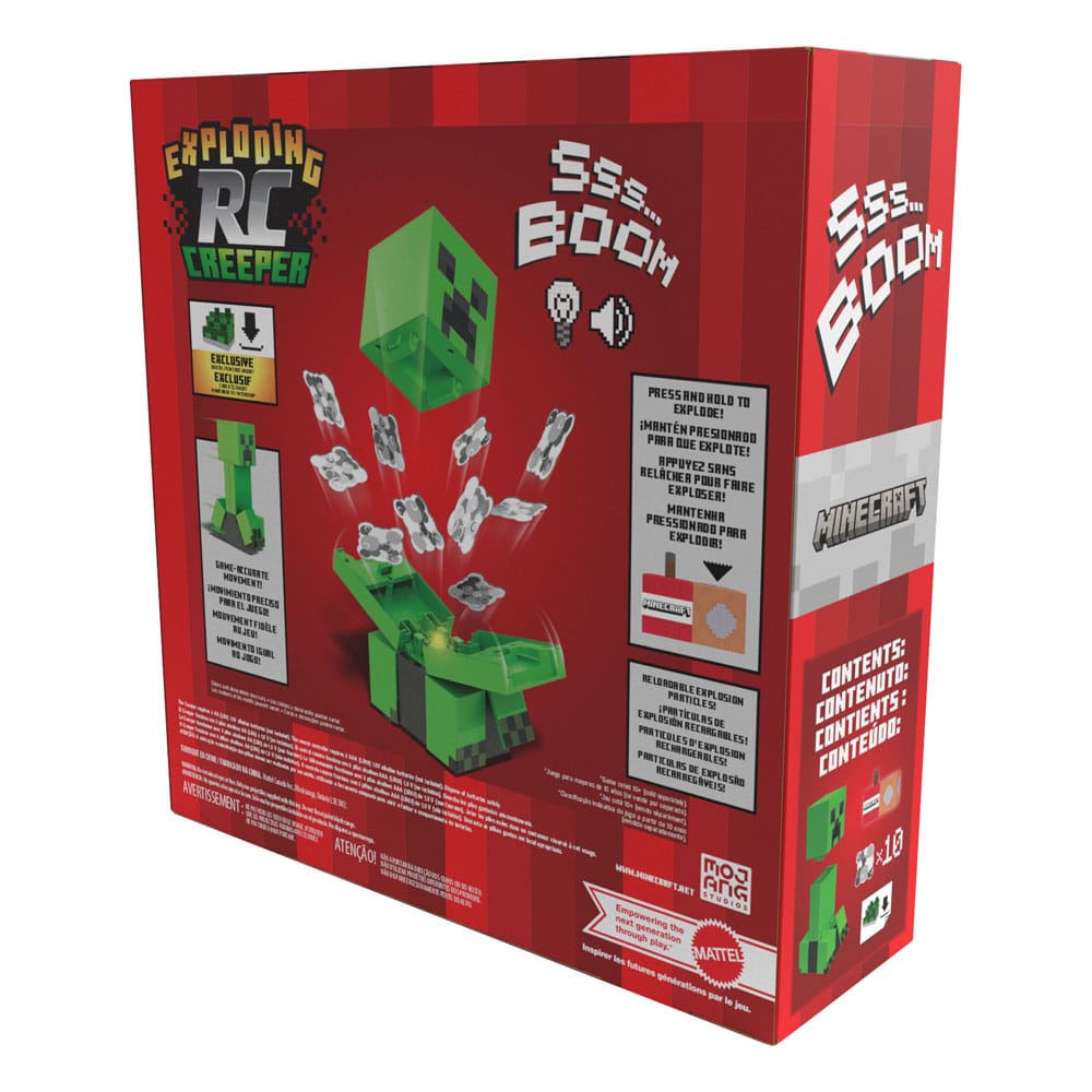 Minecraft Ferngesteuerte Figur Explodierender Creeper 25 cm