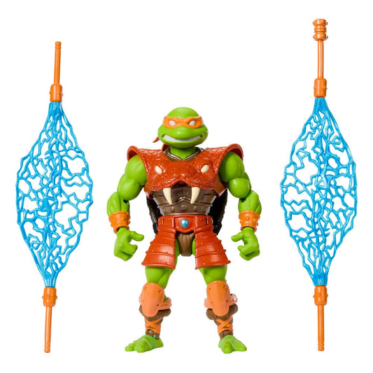 MOTU x TMNT: Turtles of Grayskull Actionfigur Michelangelo 14 cm