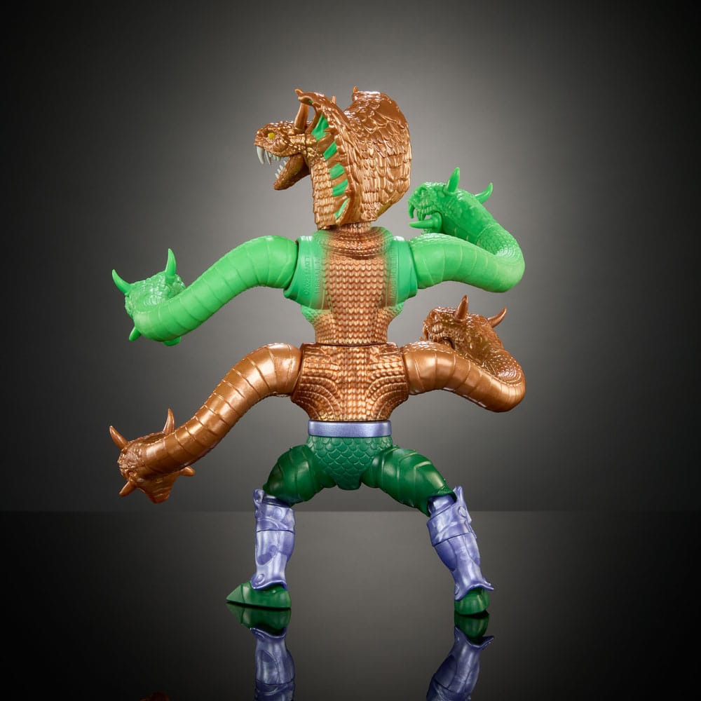 MOTU x TMNT: Turtles of Grayskull Deluxe Actionfigur King Hiss 14 cm