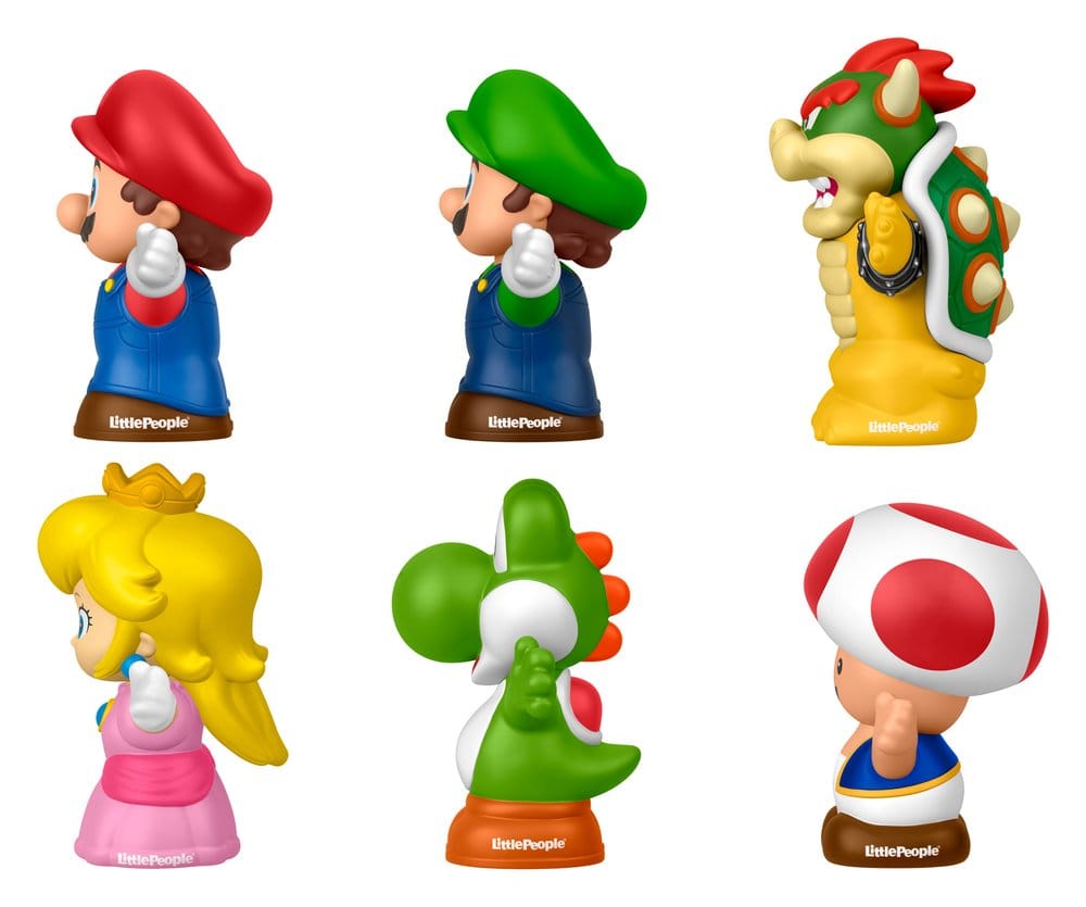 My Mario Little People Collector Minifiguren 6er-Pack 7 cm