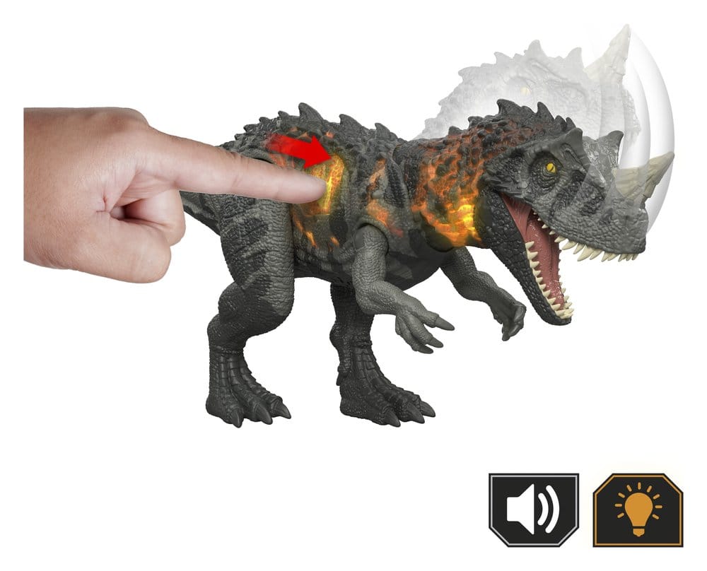 Jurassic World: Survival Actionfigur Wild Roar Ceratosaurus