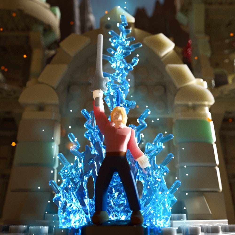 Masters of the Universe Mattel Brick Shop Bauset Castle Grayskull