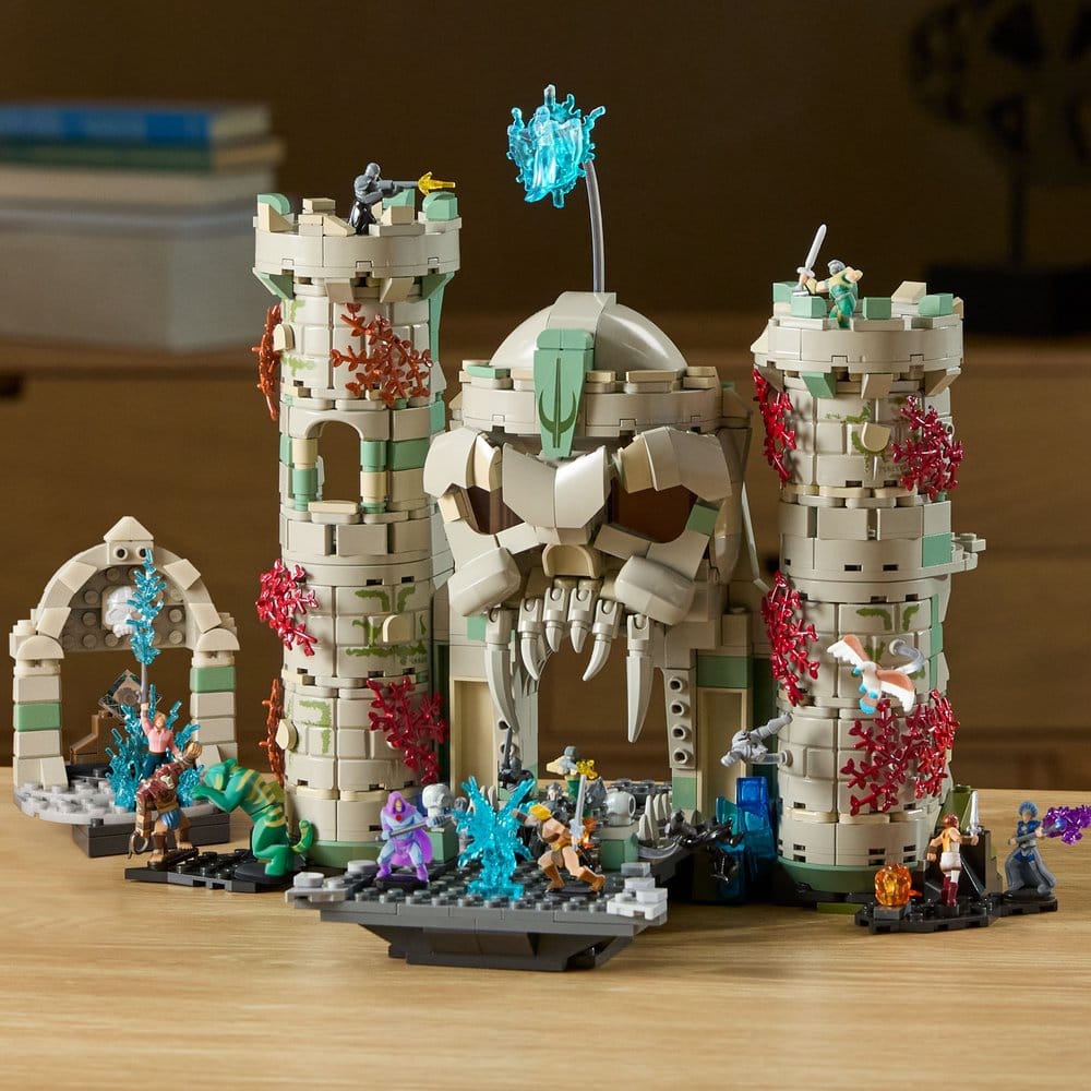 Masters of the Universe Mattel Brick Shop Bauset Castle Grayskull