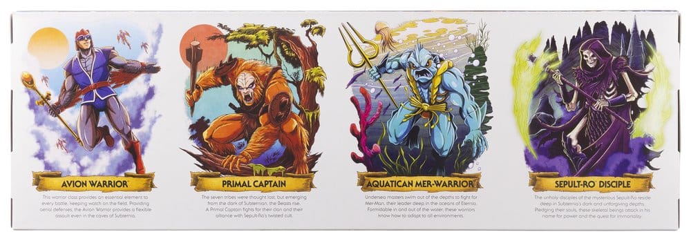 Masters of the Universe Origins Actionfiguren 4er-Pack Battle for Subternia 14 cm