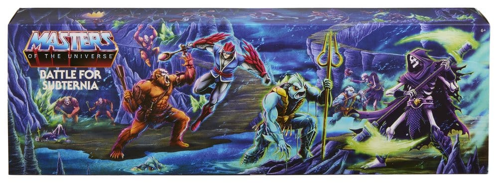 Masters of the Universe Origins Actionfiguren 4er-Pack Battle for Subternia 14 cm