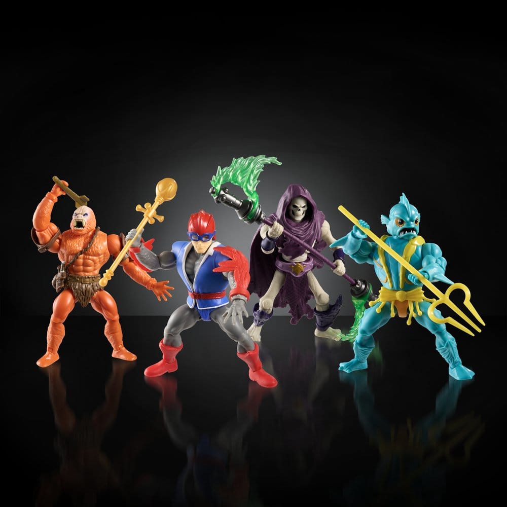 Masters of the Universe Origins Actionfiguren 4er-Pack Battle for Subternia 14 cm
