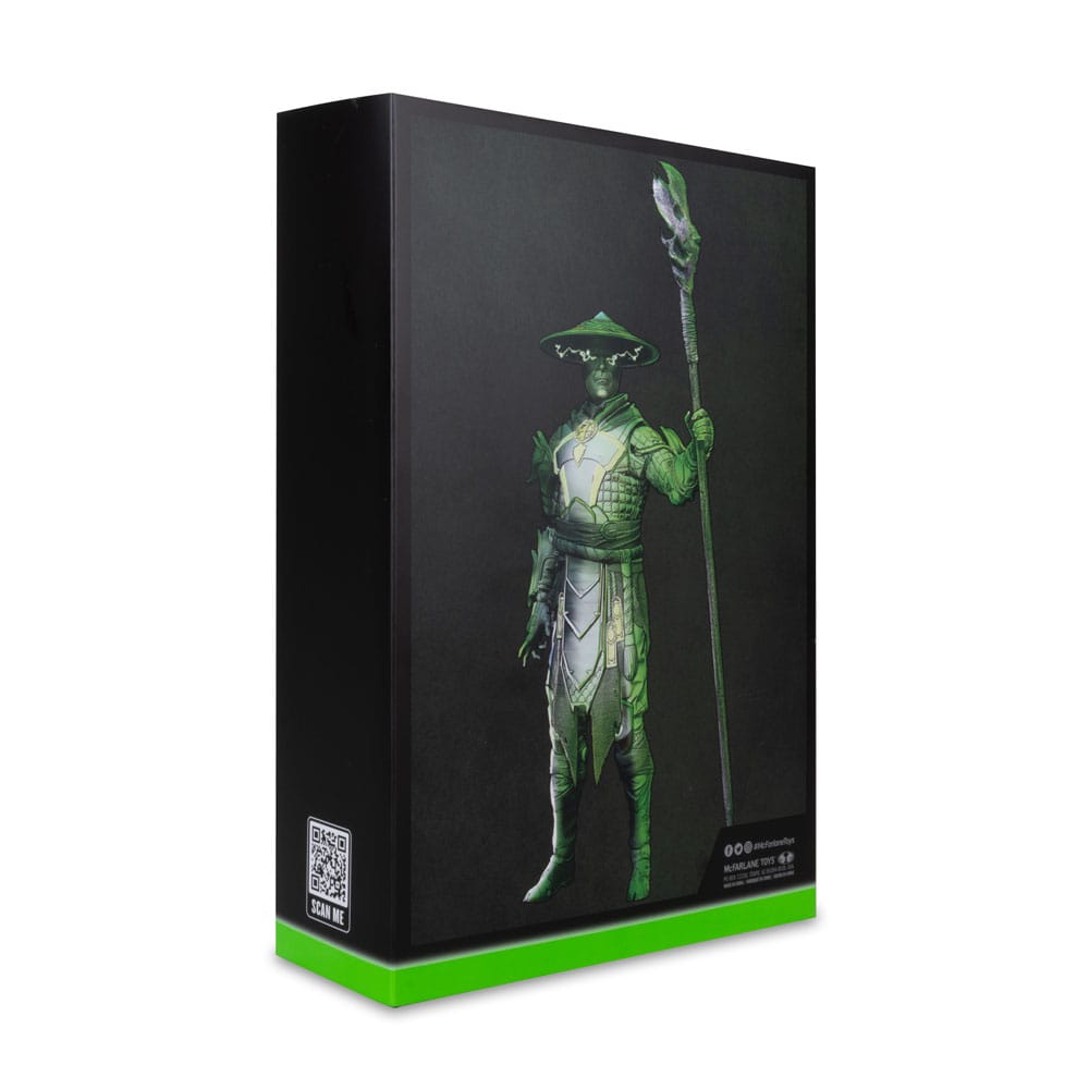 Mortal Kombat  Actionfigur Glow in the Dark Edition Raiden (Gold Label) 18 cm
