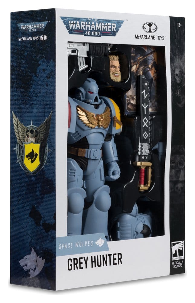 Warhammer 40,000 Actionfigur Grey Hunter (Space Wolves) 18 cm