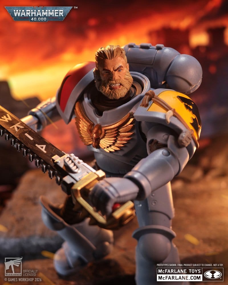 Warhammer 40,000 Actionfigur Grey Hunter (Space Wolves) 18 cm
