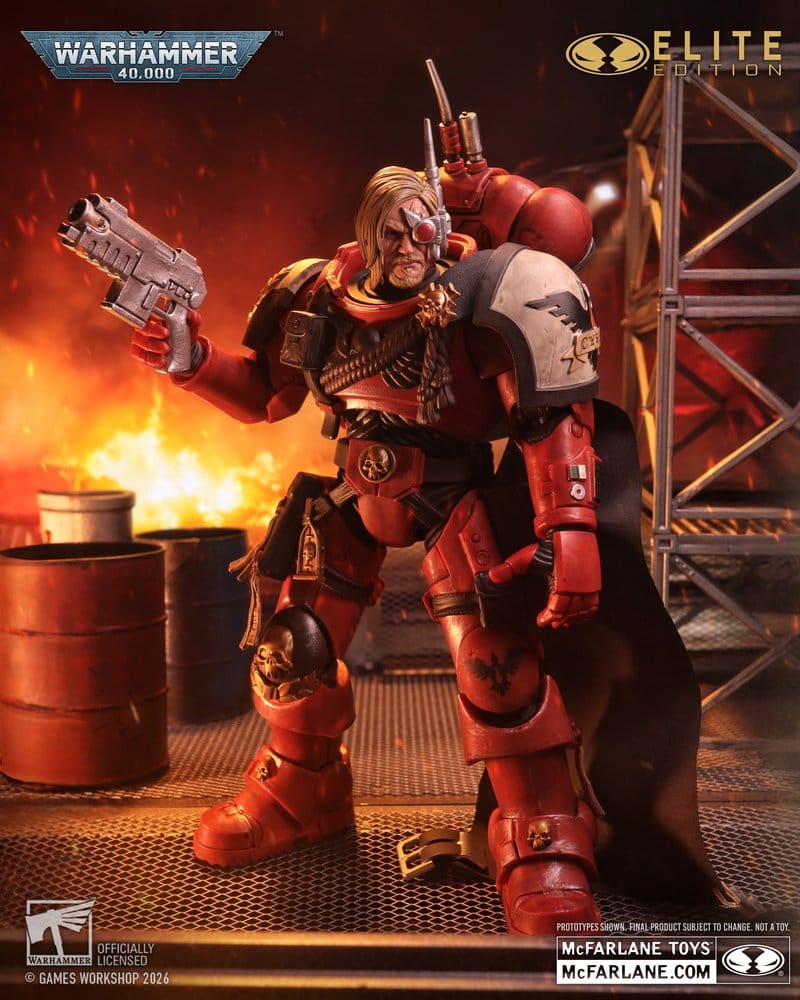 Warhammer 40.000 Dawn of War McFarlane Elite Edition Actionfigur Captain Cyrus (Dawn of War 4) 20 cm