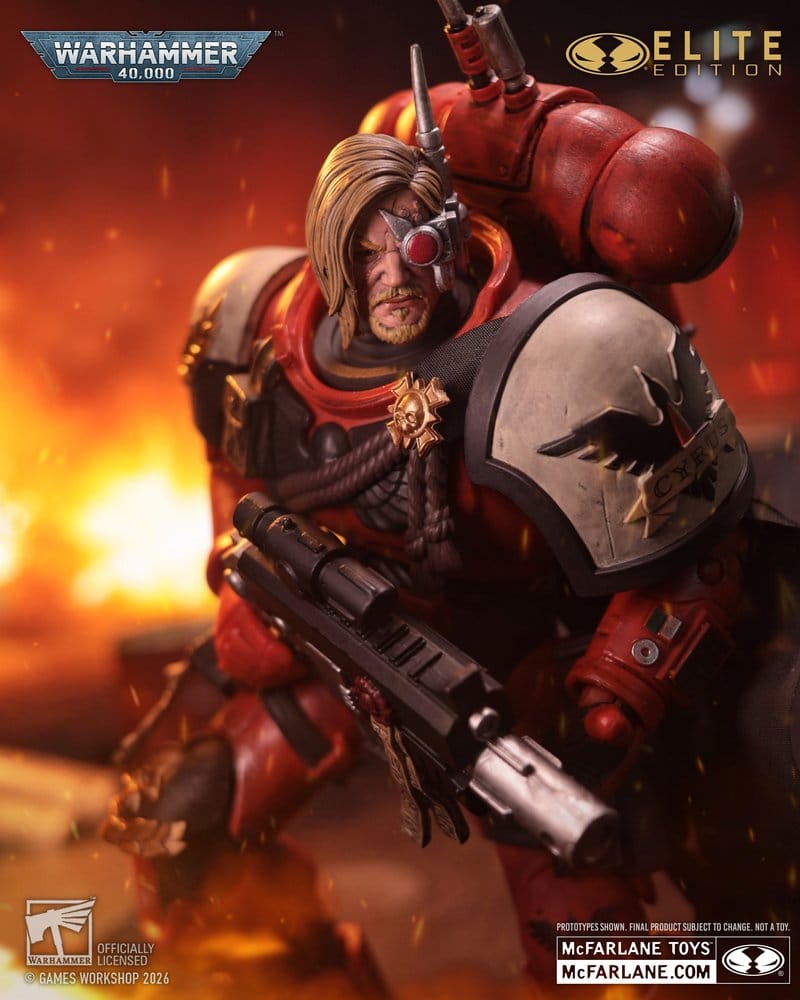 Warhammer 40.000 Dawn of War McFarlane Elite Edition Actionfigur Captain Cyrus (Dawn of War 4) 20 cm