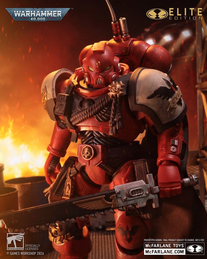 Warhammer 40.000 Dawn of War McFarlane Elite Edition Actionfigur Captain Cyrus (Dawn of War 4) 20 cm