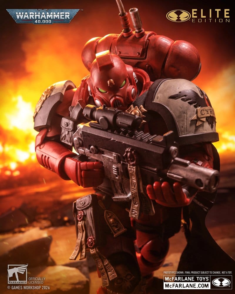 Warhammer 40.000 Dawn of War McFarlane Elite Edition Actionfigur Captain Cyrus (Dawn of War 4) 20 cm