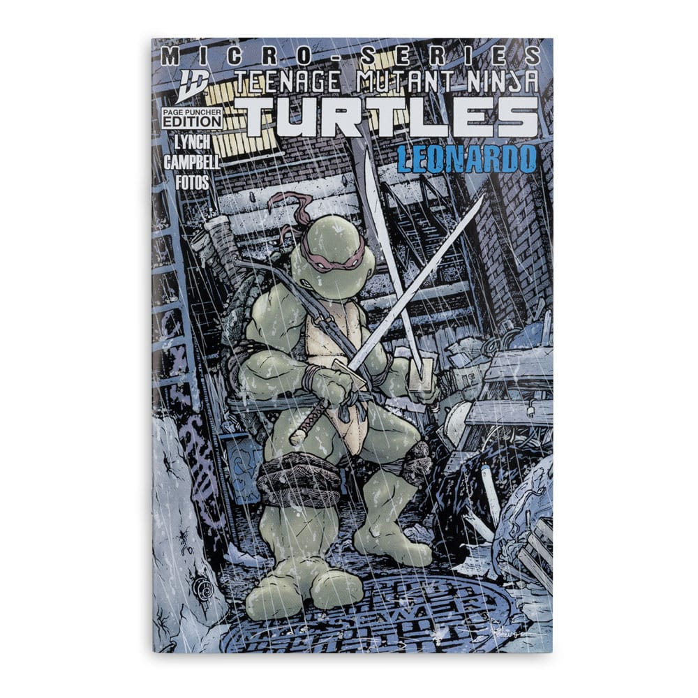 Teenage Mutant Ninja Turtles Page Punchers Actionfigur Leonardo 13 cm