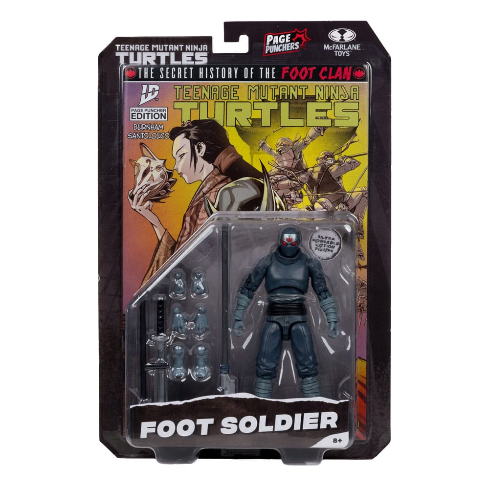 Teenage Mutant Ninja Turtles Page Punchers Actionfigur Foot Soldier 14 cm