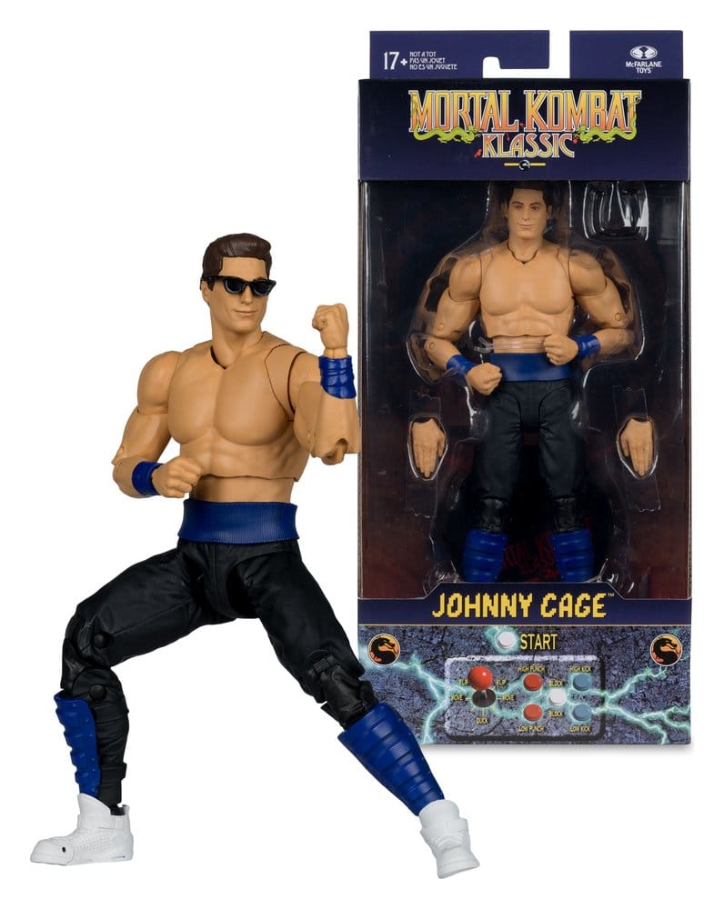 Mortal Kombat Klassics Actionfigur Johnny Cage 19 cm