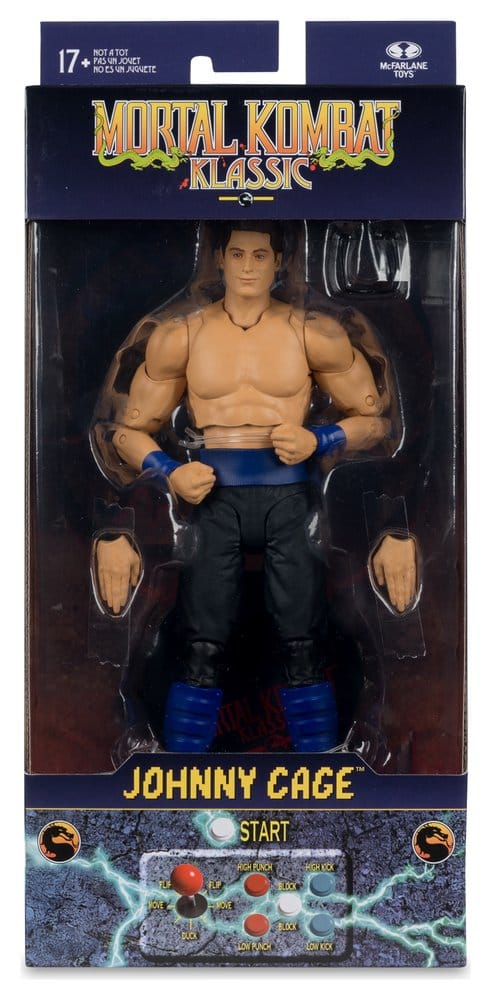 Mortal Kombat Klassics Actionfigur Johnny Cage 19 cm