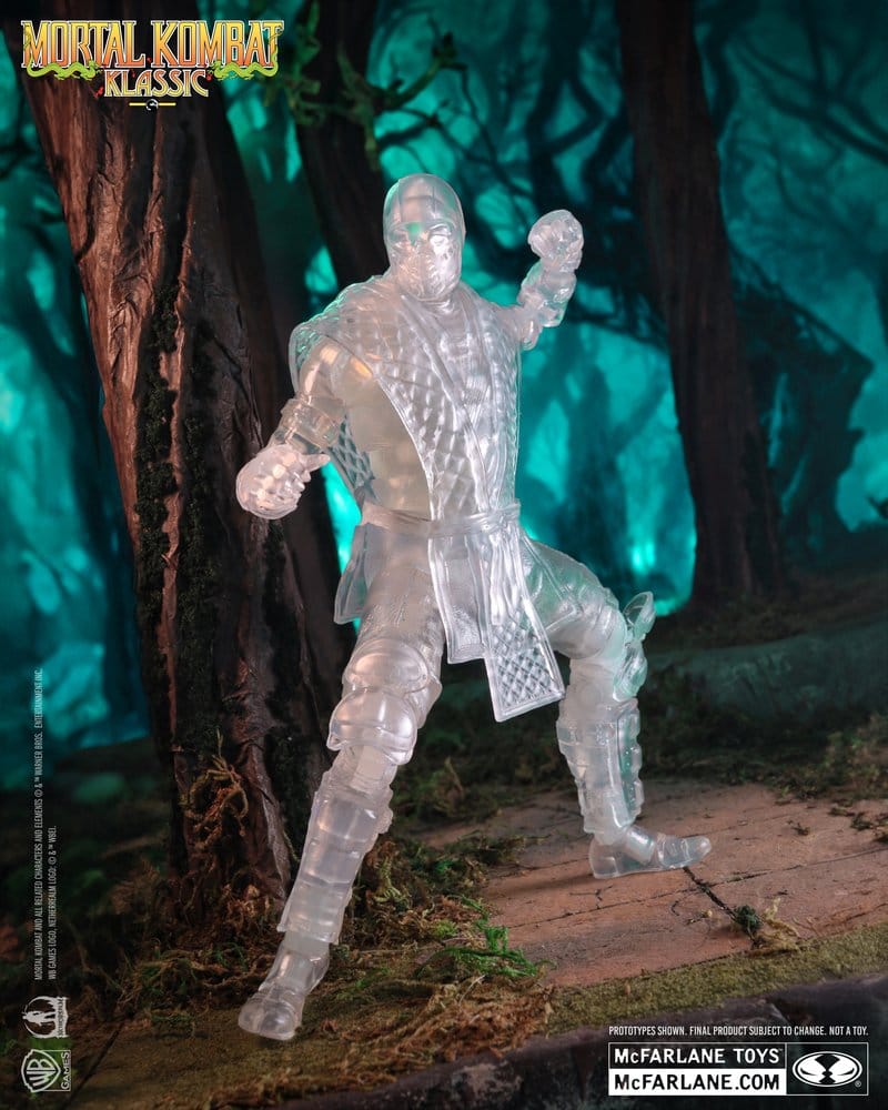 Mortal Kombat Klassic Actionfigur Reptile (Invisible) 18 cm