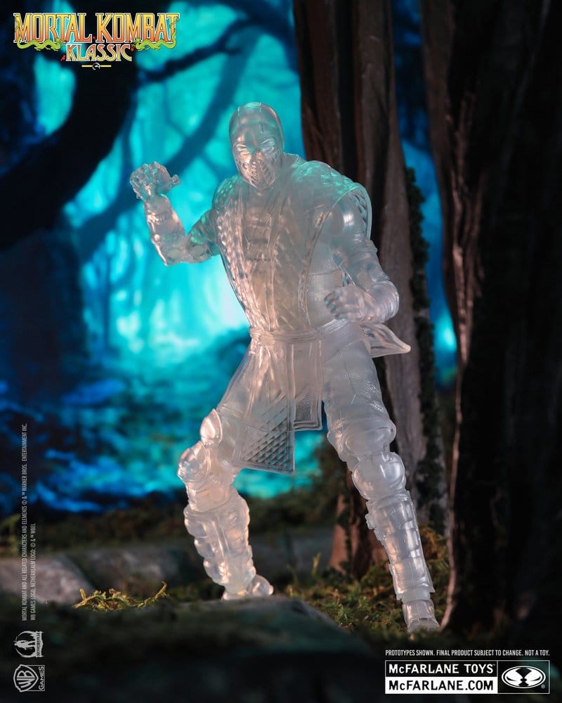 Mortal Kombat Klassic Actionfigur Reptile (Invisible) 18 cm