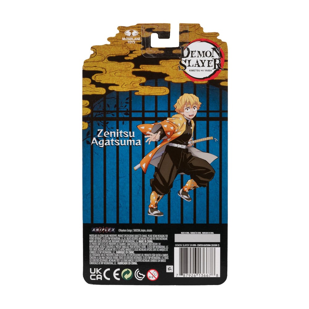 Demon Slayer: Kimetsu no Yaiba Actionfigur Zenitsu Agatsuma 13 cm