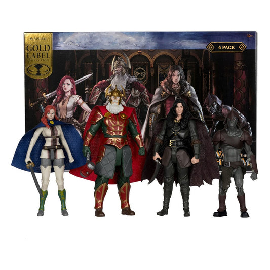 Der Herr der Ringe: Die Schlacht der Rohirrim Actionfiguren 4er-Pack 10 cm