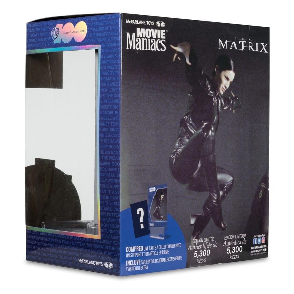 Matrix Movie Maniacs Actionfigur Trinity 15 cm