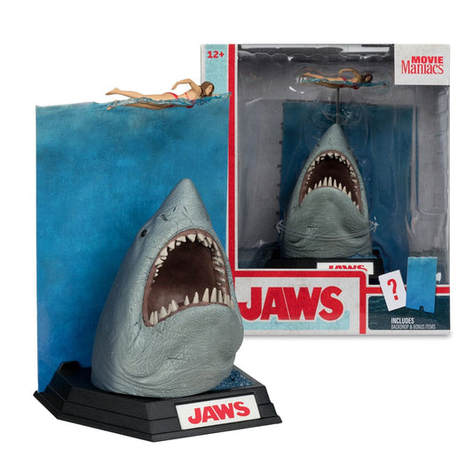 Der weiße Hai Movie Maniacs PVC Statue Jaws (50th Anniversary) 16 cm