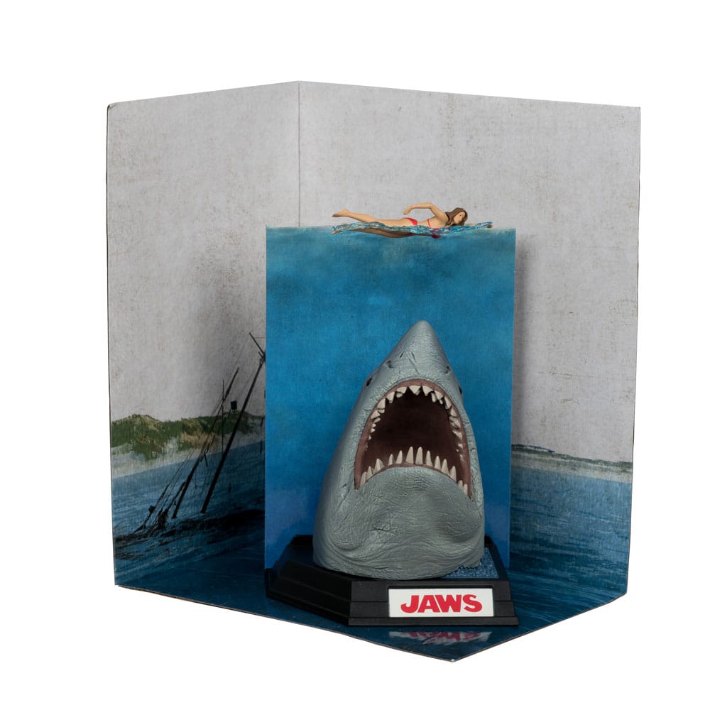 Der weiße Hai Movie Maniacs PVC Statue Jaws (50th Anniversary) 16 cm