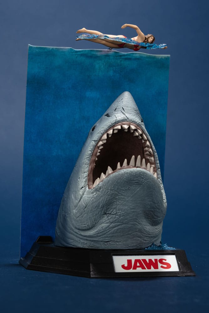 Der weiße Hai Movie Maniacs PVC Statue Jaws (50th Anniversary) 16 cm