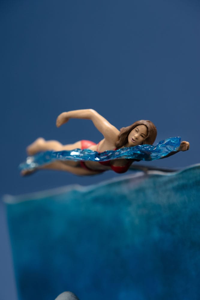 Der weiße Hai Movie Maniacs PVC Statue Jaws (50th Anniversary) 16 cm