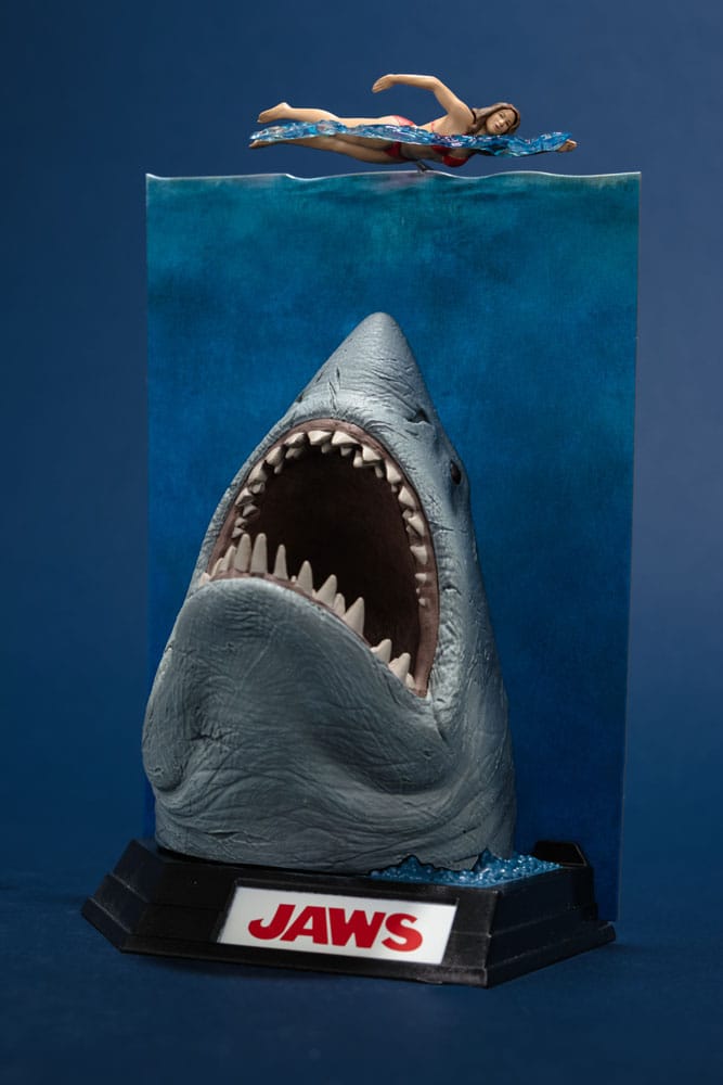 Der weiße Hai Movie Maniacs PVC Statue Jaws (50th Anniversary) 16 cm