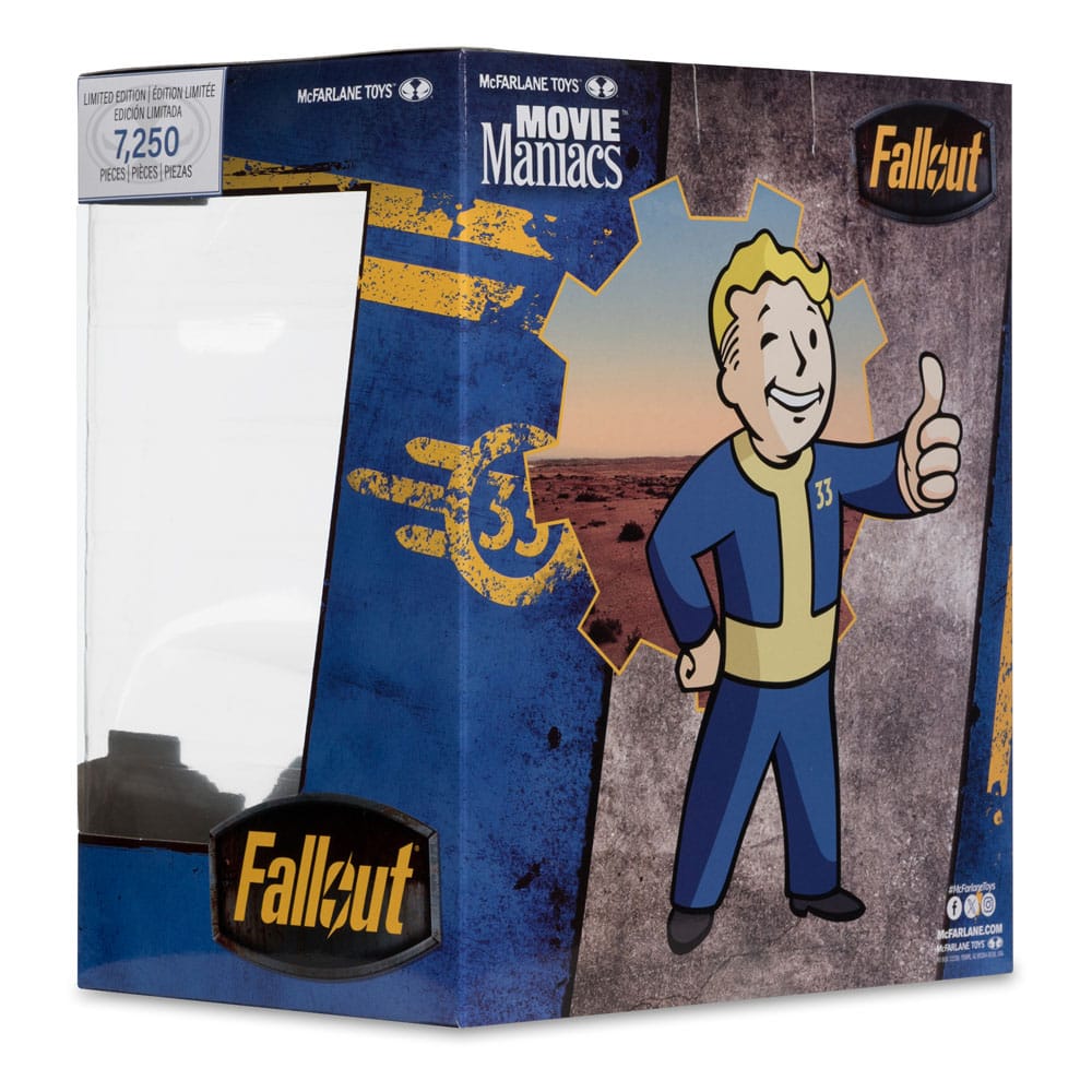 Fallout Movie Maniacs Actionfigur Vault Boy Version 2 14 cm