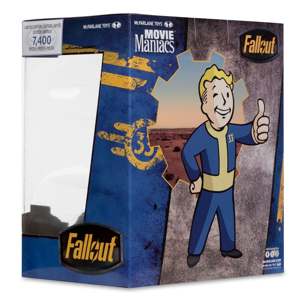 Fallout Movie Maniacs Actionfigur Vault Boy Version 3 14 cm