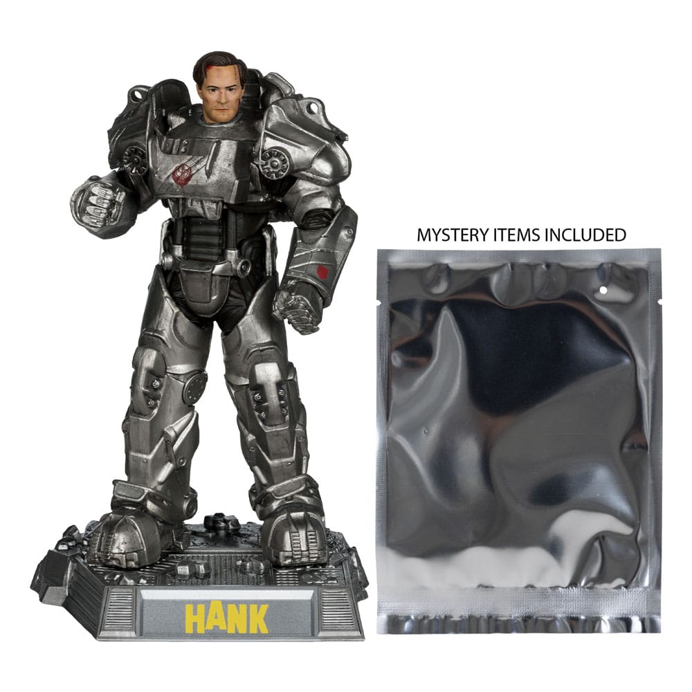 Fallout Movie Maniacs Actionfigur Hank Maclean (Season 2) (Red Platinum Edition) 17 cm
