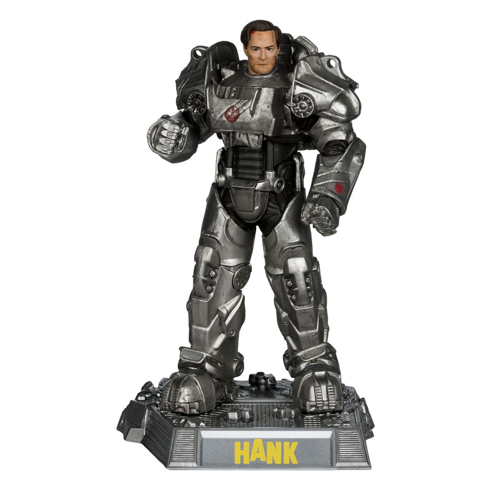 Fallout Movie Maniacs Actionfigur Hank Maclean (Season 2) (Red Platinum Edition) 17 cm