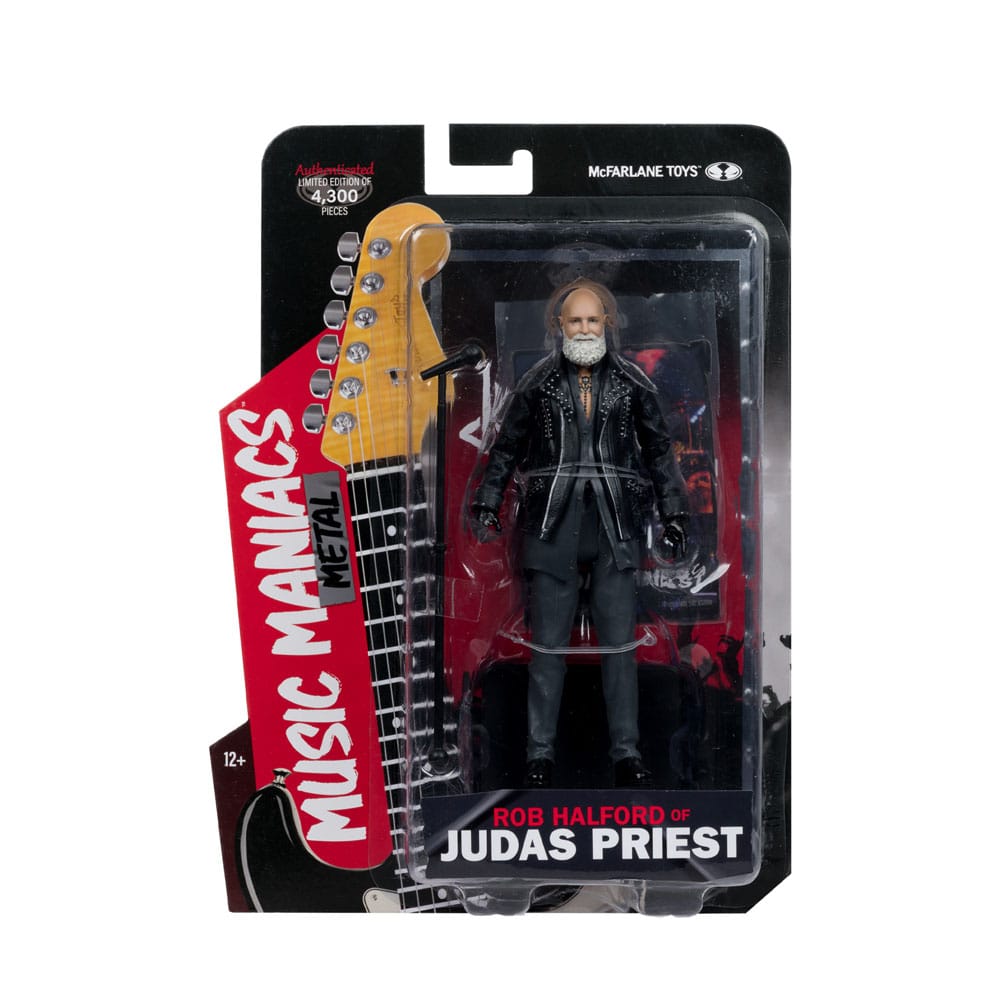 Judas Priest Music Maniacs Heavy Metal Actionfigur Rob Halford 15 cm