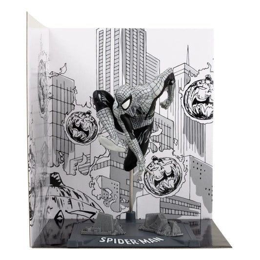 Marvel Collection PVC Statue 1/10 Spider-Man (Spider-Man #6)(Line Art)(Gold Label) 10 cm
