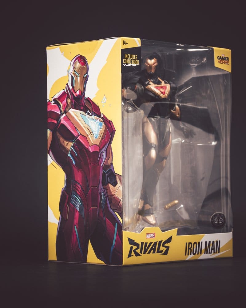 Marvel Rivals Collection Gamerverse 1/6 Actionfigur Iron Man (Platinum Edition) 28 cm